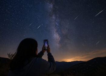 A mitad de esta semana habrá lluvia de estrellas